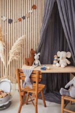 Jollein 037-001-+Stofftier Kuscheltier Hase Kaninchen Junge Joey grau 50 cm – Bild 5