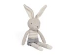 Jollein 037-001-+Stofftier Kuscheltier Hase Kaninchen Junge Joey grau 50 cm