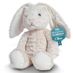 Mollis Hase Kuscheltier Baby (36cm groß) – Weiches Stofftier für Kinder & Babys – Khelhase