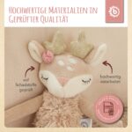 Bieco Kuscheltier Reh Ella mit Rassel | Baby Kuscheltier ab 0 Monate Stofftier Baby Plüschtier Reh r2 – Bild 4